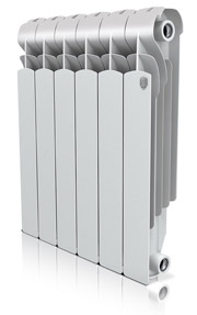 Алюминиевый радиатор с  обратной конвекцией Royal Thermo Indigo. Фото