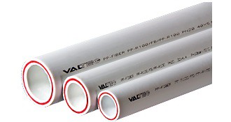 Полипропиленовая труба, армированная стекловолокном VALTEC PP-FIBER PN 20. VTp.700.FB20.