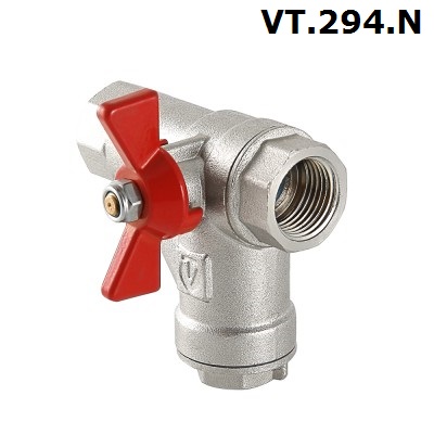 Кран шаровой VALTEC со встроенным прямым фильтром VT.294.N