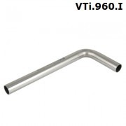Безраструбный отвод 90° из нержавеющей стали VTi.960.I