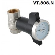 Кран шаровой VALTEC c термометром VT.808.N